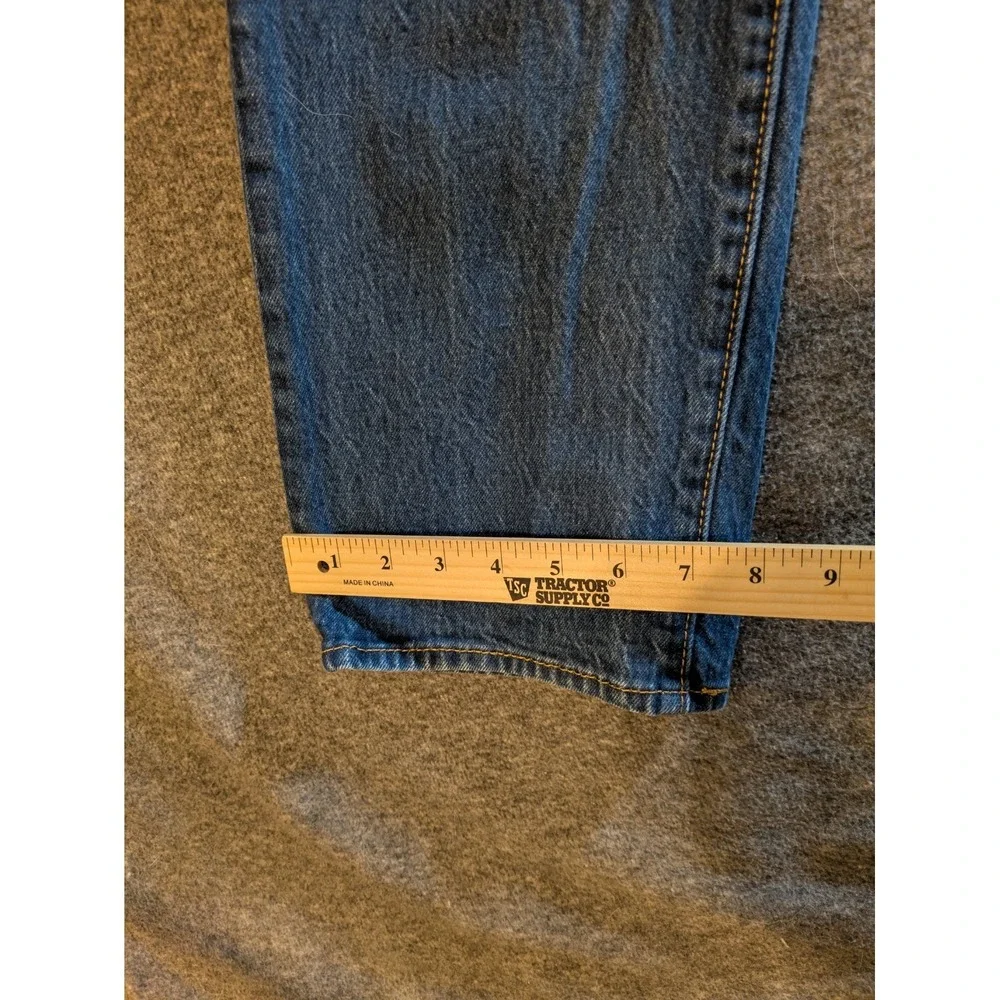 Levis 501 Jeans Mens 34x32 Blue Button Fly Denim Pants Cowboy Classic